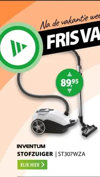 Aanbieding: Inventum stofzuiger