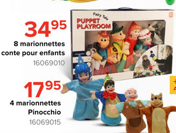 Offre: PUPPET PLAYROOM marionnettes