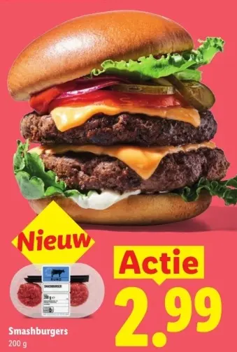 Aanbieding: Smashburgers