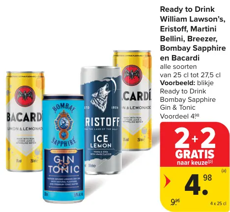 Promotie: Ready to Drink