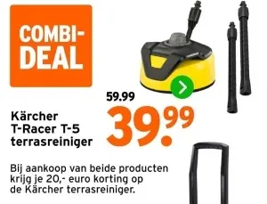 Aanbieding: T-Racer T-5 terrasreiniger