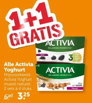 Aanbieding: Activia Yoghurt