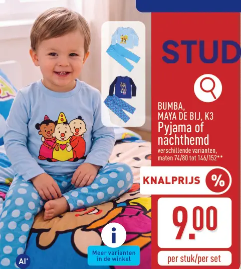 Promotie: Pyjama of nachthemd