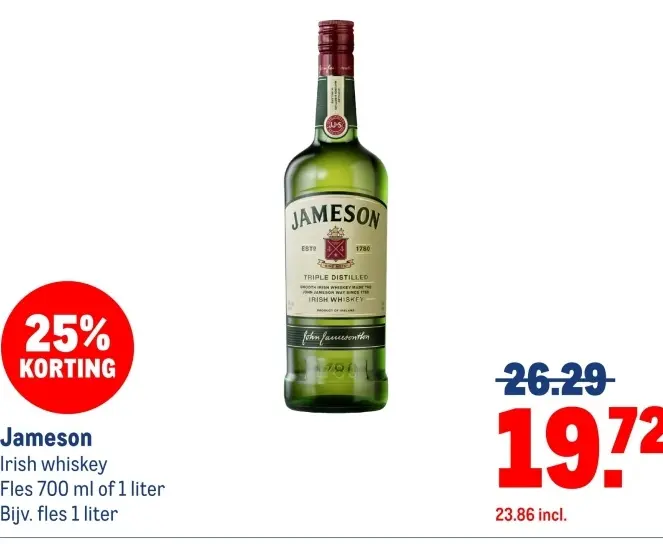 Aanbieding: Jameson