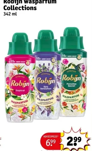 Aanbieding: Robijn Wasparfum Collections