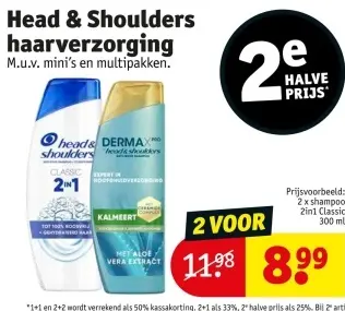 Aanbieding: Head & Shoulders haarverzorging