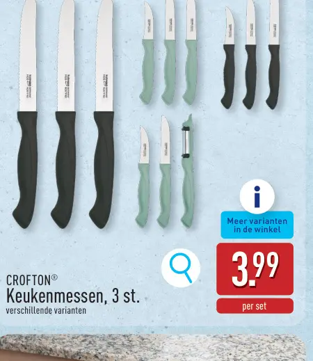 Promotie: Keukenmessen