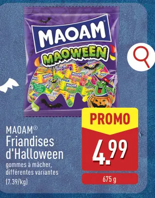 Offre: MAOAM® Friandises d'Halloween
