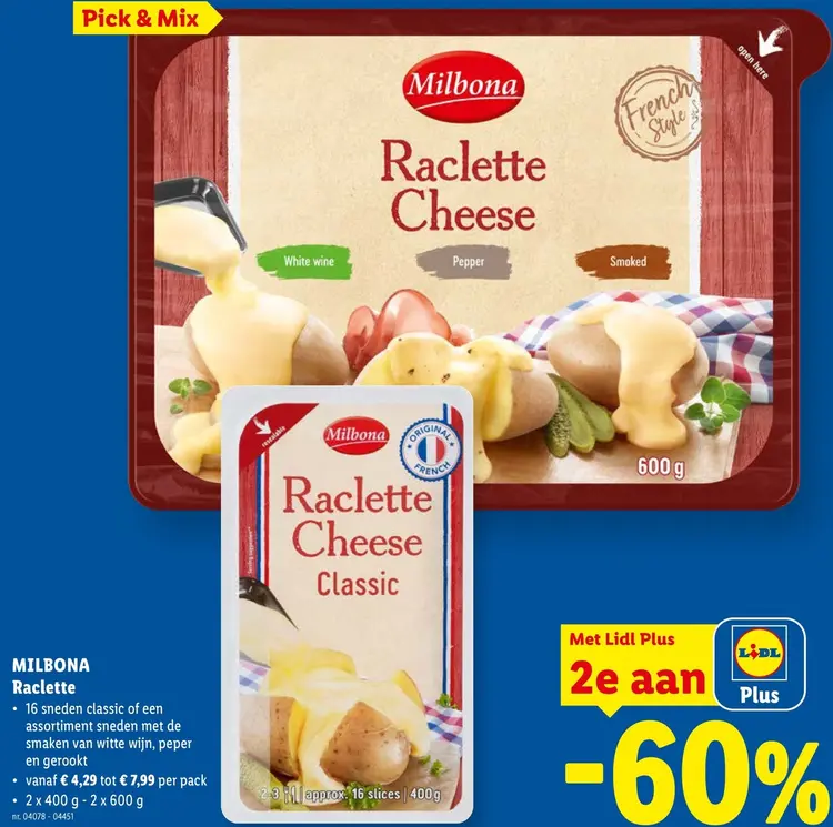 Promotie: Raclette