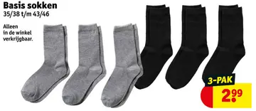 Aanbieding: Basis sokken