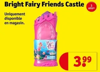 Offre: Bright Fairy Friends Castle