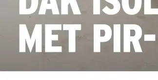 Aanbieding: DAK ISOL