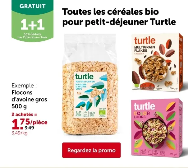 Offre: Flocons d'avoine gros