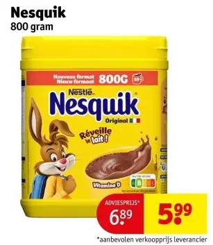 Aanbieding: Nesquik