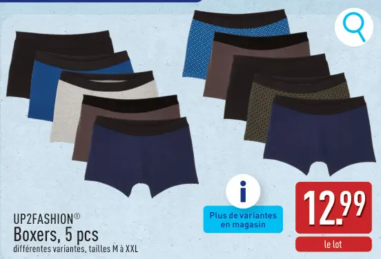 Offre: Boxers