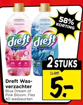 Aanbieding: Dreft Wasverzachter