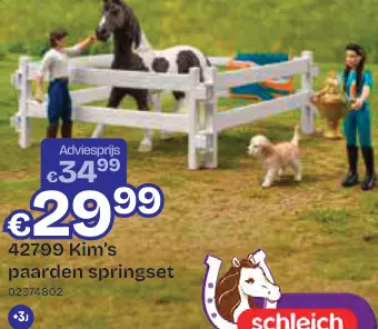 Aanbieding: Kim's paarden springset