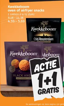 Aanbieding: Kwekkeboom oven of airfryer snacks
