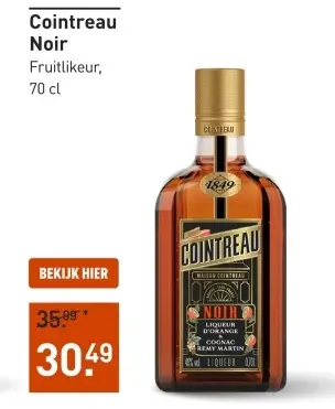 Aanbieding: Cointreau Noir