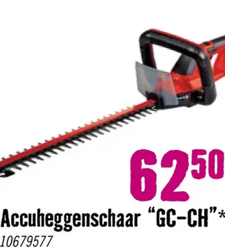 Aanbieding: Accuheggenschaar