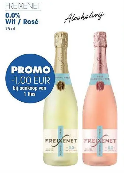 Promotie: 0.0% Wit / Rosé
