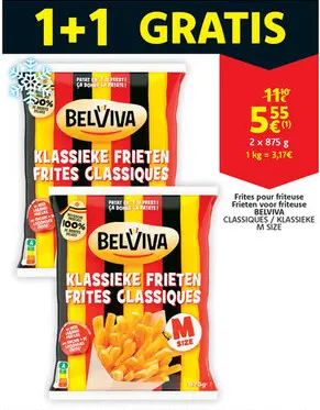 Offre: Frites pour friteuse / Frieten voor friteuse