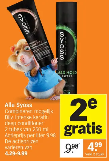 Promotie: Syoss Intense Keratin Deep Conditioner & Max