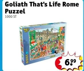 Aanbieding: Goliath That's Life Rome Puzzel
