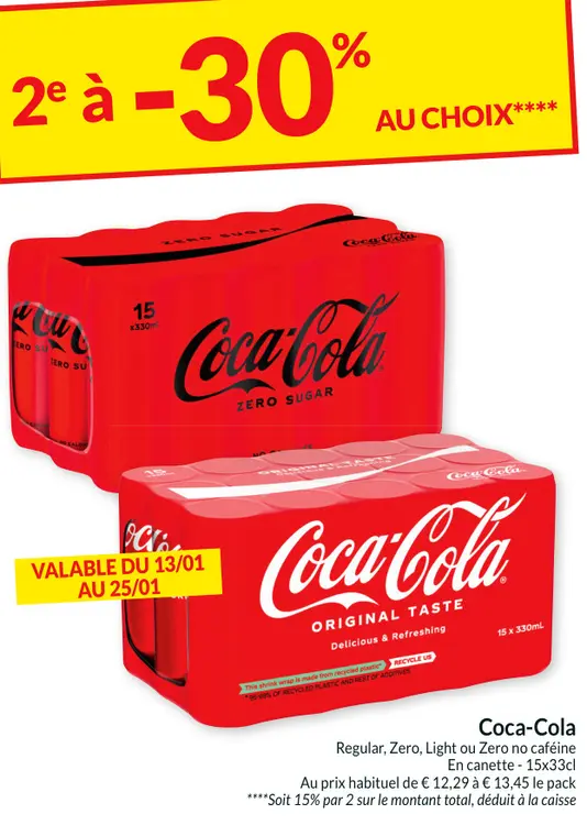 Offre: Coca-Cola