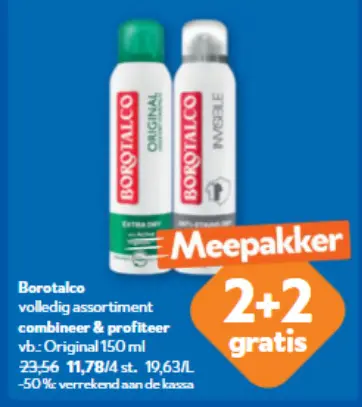Promotie: Borotalco