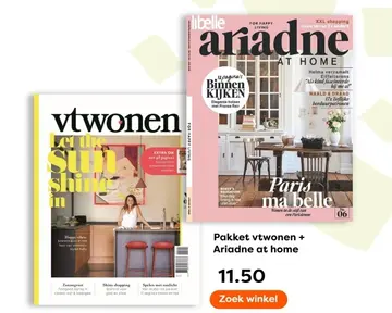 Aanbieding: Pakket vtwonen + Ariadne at home