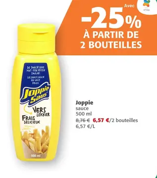 Offre: Joppie sauce