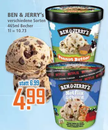 Aanbieding: Ben & Jerry's