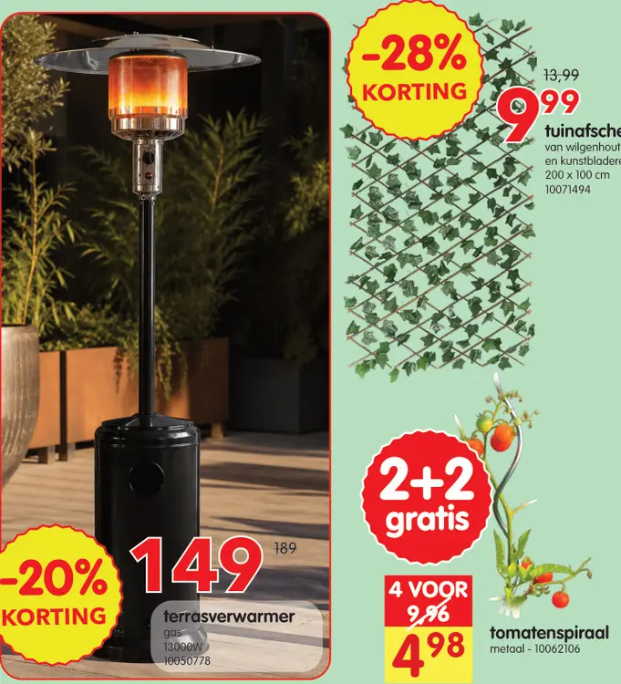 Promotie: tomatenspiraal