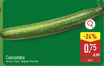Offre: Concombre