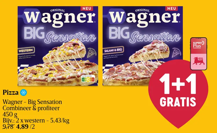 Promotie: Pizza Wagner - Big Sensation