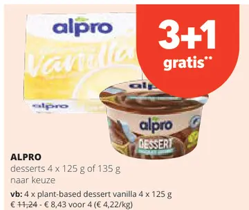 Aanbieding: ALPRO desserts