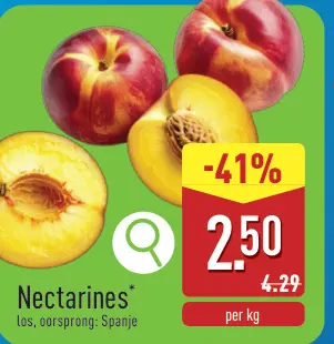 Promotie: Nectarines
