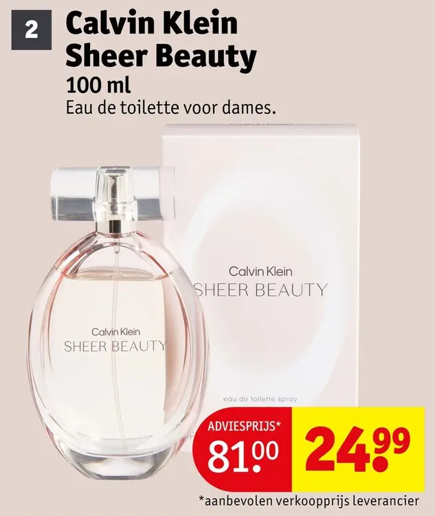 Aanbieding: Sheer Beauty