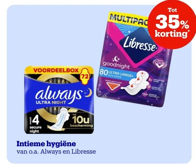 Aanbieding: Intieme hygiëne