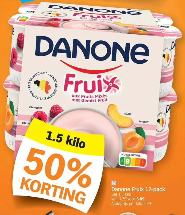Promotie: Fruix 12-pack