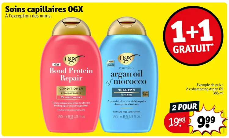 Offre: Soins capillaires