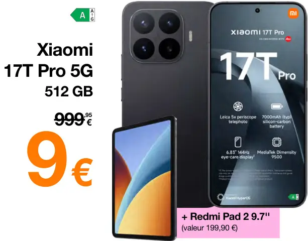 Offre: 17T Pro 5G 512 GB