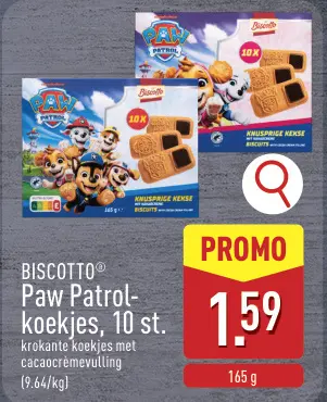 Promotie: Paw Patrol-koekjes