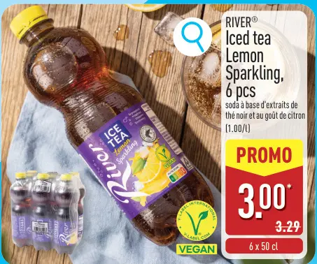 Offre: Iced tea Lemon Sparkling