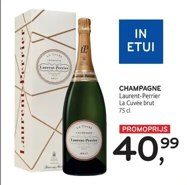 Promotie: CHAMPAGNE Laurent-Perrier La Cuvée brut