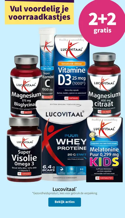 Promotie: Volumevoordeel Vul voordelig je voorraadkastj