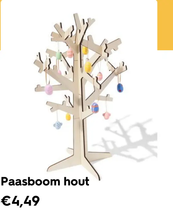 Promotie: Paasboom hout