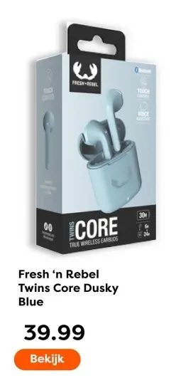 Aanbieding: Twins Core Dusky Blue