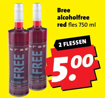 Aanbieding: Bree alcoholfree red